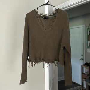 Distressed Sweater